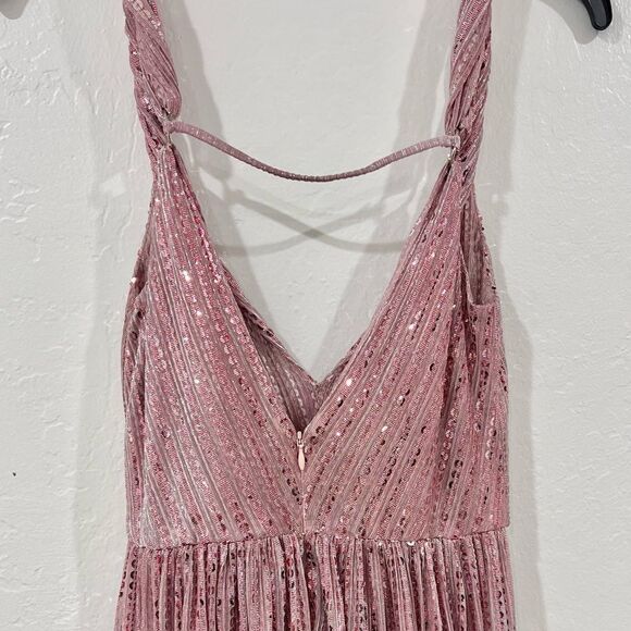 Sabina Musayev Dominique Sequined Evening Gown Size Small - Picture 4 of 7